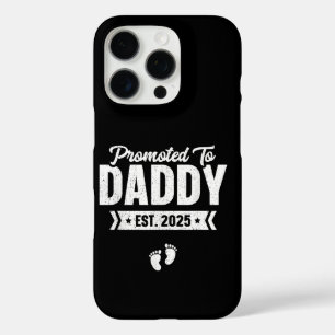 Promoted to Daddy Est 2025 Dad to Be, Dad Est 2025 iPhone 16 Pro Case