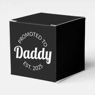 Promoted To Daddy Est. 2025 I Favor Box