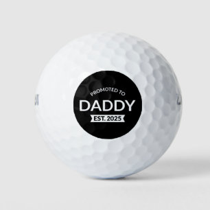 Promoted To Daddy Est. 2025 II Golf Balls