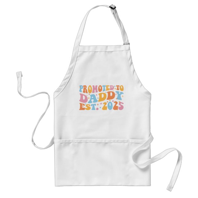 Promoted To Daddy Est. 2025 III Standard Apron (Front)