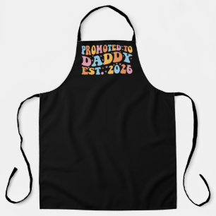 Promoted To Daddy Est. 2026 III Apron