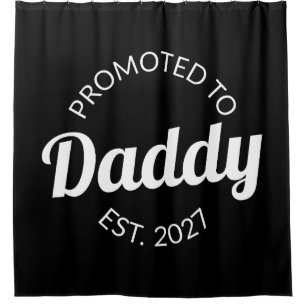 Promoted To Daddy Est 2027 New Dad Baby Shower I