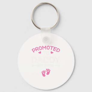 Promoted To Daddy It's A Girl Est 2026 New Dad Fir Keychain