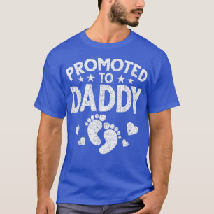 Promoted To Daddy Pregnancy Reveal Future Dad Preg T-Shirt