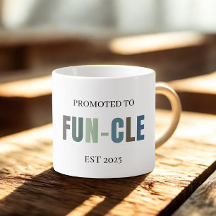 Promoted to FUN-CLE EST 2025   Funny Personalized  Espresso Cup