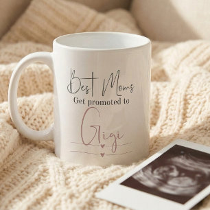 Promoted to Gigi Gift Pregnancy Announcement Coffee Mug