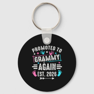 Promoted To Grammy Again Est 2026 Keychain