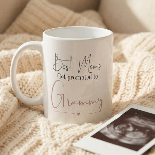 Promoted to Grammy Gift Pregnancy Announcement Coffee Mug