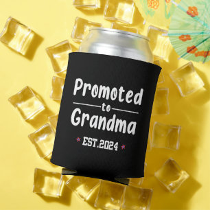 Promoted to Grandma 2024 Can Cooler