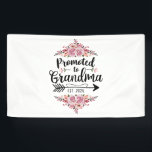 Promoted To Grandma 2025 Pregnancy Announcement Banner<br><div class="desc">Promoted To Grandma 2025 Pregnancy Announcement</div>