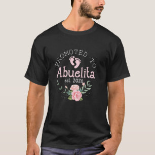 Promoted to Grandma 2026 New Grandmother 1st Time T-Shirt