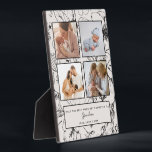 Promoted to Grandma Blush Botanical Photo Collage Plaque<br><div class="desc">Celebrate a first mother's day for a grandmother with this beautiful blush pink and black botanical photo collage photo plaque design, featuring 4 of your favourite square photos, and hand lettered text. The text can all be edited, so if she's Nana, or Gigi, or Abuela, you can change the text...</div>