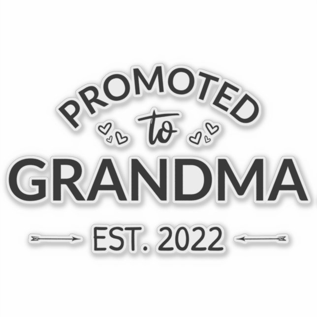 Promoted To Grandma Est. 2022 II (Front)