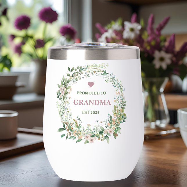 Promoted to Grandma Est. 2025 Floral Design (Creator Uploaded)