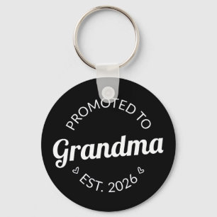 Promoted To Grandma Est. 2026 I Keychain