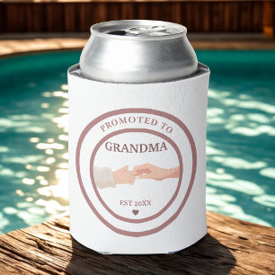 Promoted to Grandma Est. 20XX Can Cooler