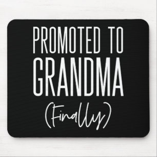 Promoted To Grandma Finally First Time Grandma New Mouse Pad