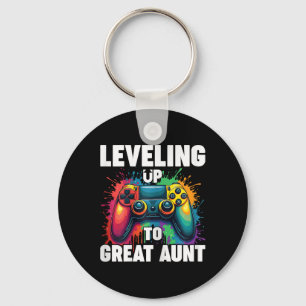 Promoted To Grandma Gender Reveal Levelling Up To  Keychain
