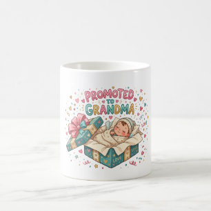 Promoted to Grandma Gift Coffee Mug