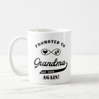 Promoted to GrandMa Pregnancy Announcement Funny