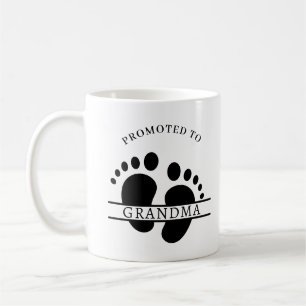 Promoted to Grandma Pregnancy Announcement Mug
