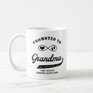 Promoted to GrandMa Pregnancy Announcement Mug