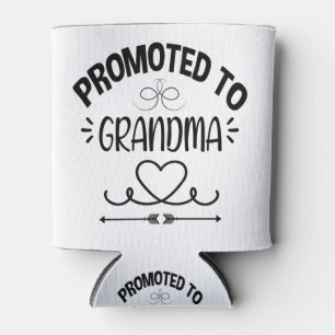 Promoted to Grandma Pregnancy Reveal Can Cooler