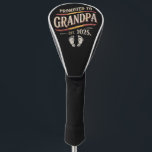 Promoted To Grandpa 2025 Grandpa est 2025  Golf Head Cover<br><div class="desc">Promoted To Grandpa 2025 Grandpa est 2025 Soon To Be Grandpa</div>
