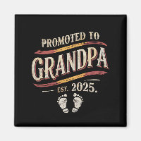 Promoted To Grandpa 2025 Grandpa est 2025 