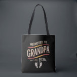 Promoted To Grandpa 2025 Grandpa est 2025  Tote Bag<br><div class="desc">Promoted To Grandpa 2025 Grandpa est 2025 Soon To Be Grandpa</div>