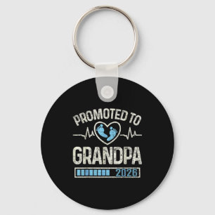 Promoted To Grandpa 2026 Expecting Baby Soon To Be Keychain