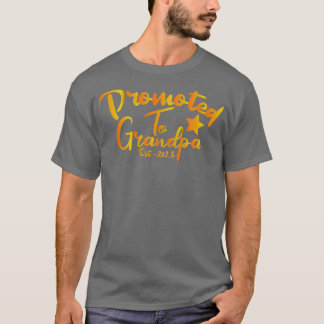 Promoted To Grandpa 5 T-Shirt