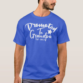 Promoted To Grandpa 7 T-Shirt