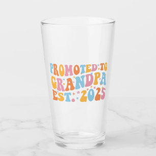 Promoted To Grandpa Est. 2025 III Glass