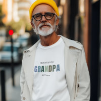 Promoted to Grandpa EST 2025 | New Grandfather