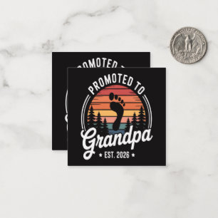 Promoted to Grandpa est. 2026 Card