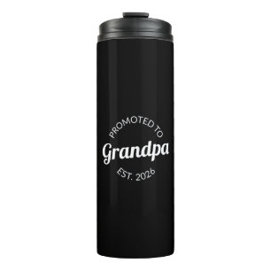 Promoted To Grandpa Est. 2026 I Thermal Tumbler