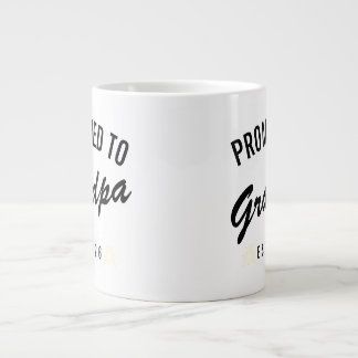 Promoted to Grandpa Est. 2026 Large Coffee Mug
