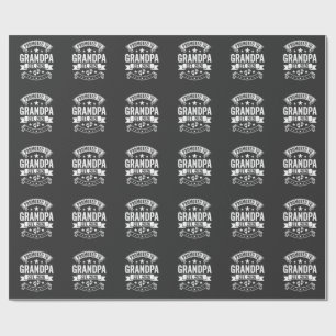 Promoted to Grandpa Est 2026 New Grandpa Announcem Wrapping Paper