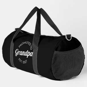 Promoted To Grandpa Est 2027 New Papa I Duffle Bag