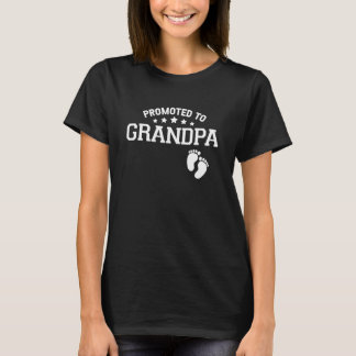 Promoted To Grandpa Funny Gender Reveal Soon To Be T-Shirt