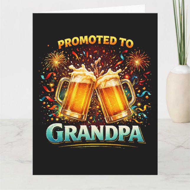 Promoted To Grandpa Future Card (Front)