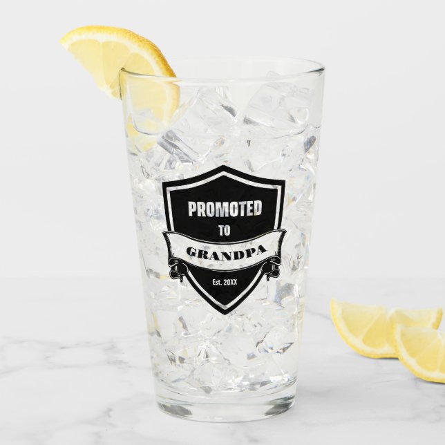 Promoted to Grandpa Glass (Front Ice)