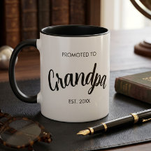 Promoted To Grandpa Pregnancy Reveal Grandad Gift