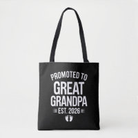 Promoted To Great Grandpa Est 2026 Pregnancy Baby