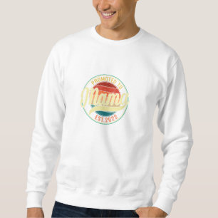 Promoted To Mama Est 2022 Soon To Be Sweatshirt