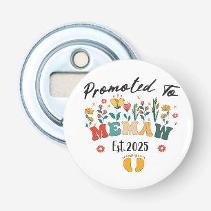 Promoted to Memaw est. 2025: A Special Year for a Bottle Opener