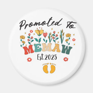 Promoted to Memaw est. 2025: A Special Year for a Magnet