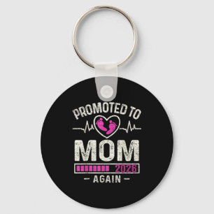 Promoted To Mom Again 2026 Expecting Baby Soon To  Keychain