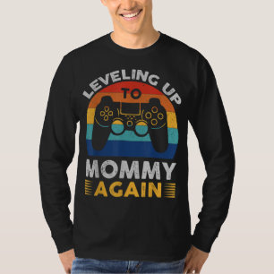 Promoted To Mommy Again Levelling Up To Mommy Agai T-Shirt